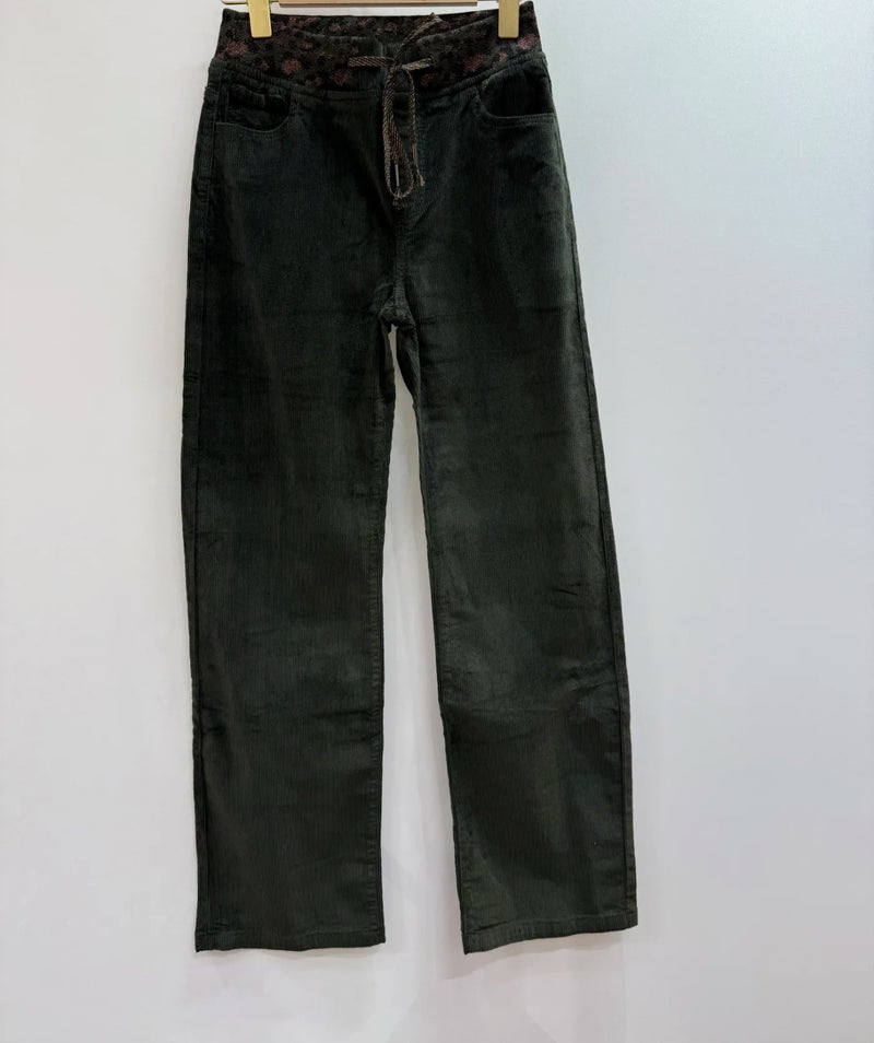 Pantalon velour