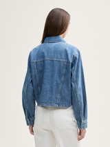 Veste denim courte