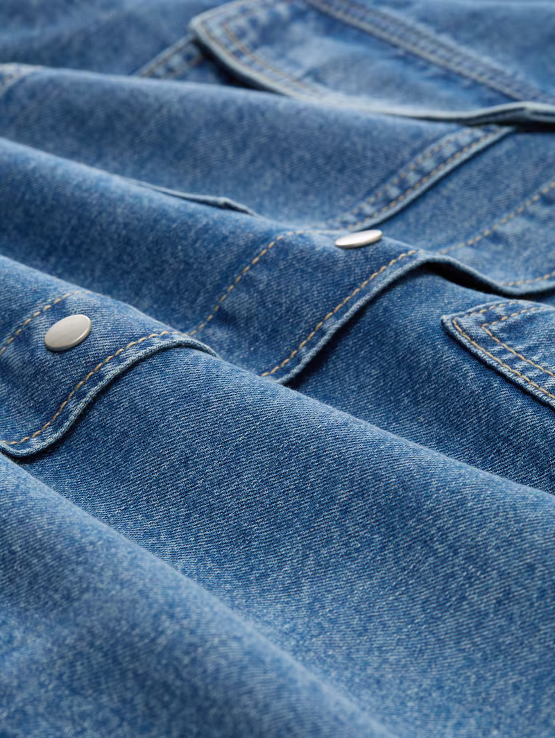 Veste denim courte