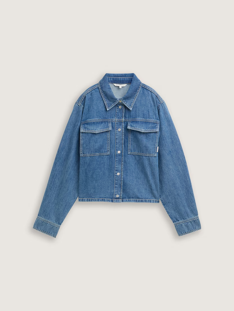 Veste denim courte