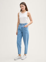 Jeans Paperbag Barrel