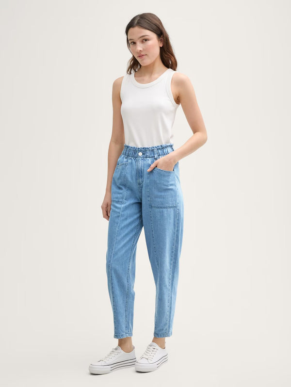 Jeans Paperbag Barrel
