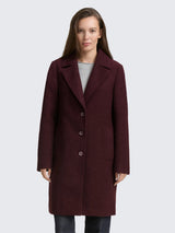 Manteau bouclé