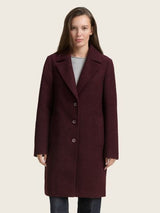 Manteau bouclé