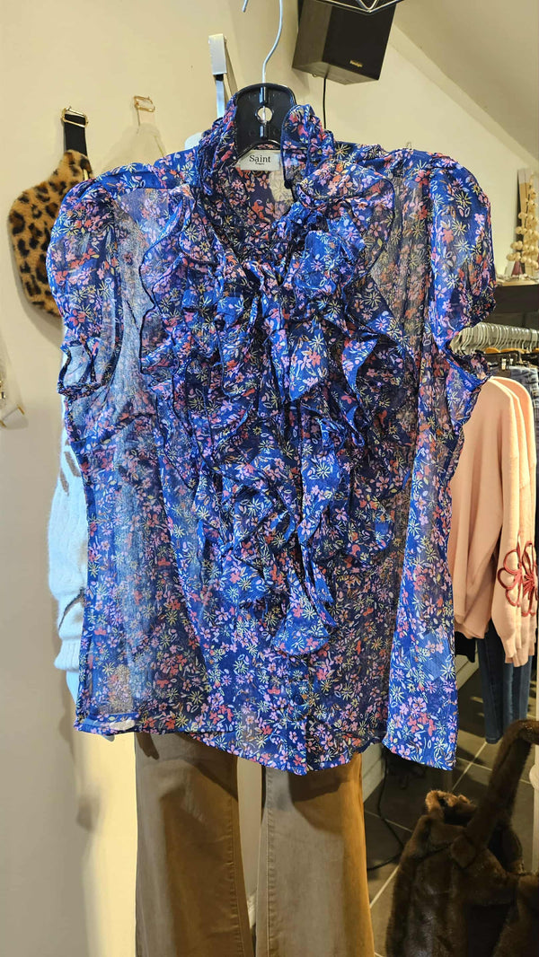 Blouse à fleur