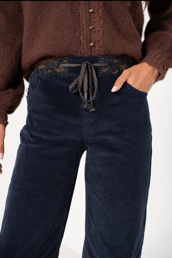 Pantalon velour