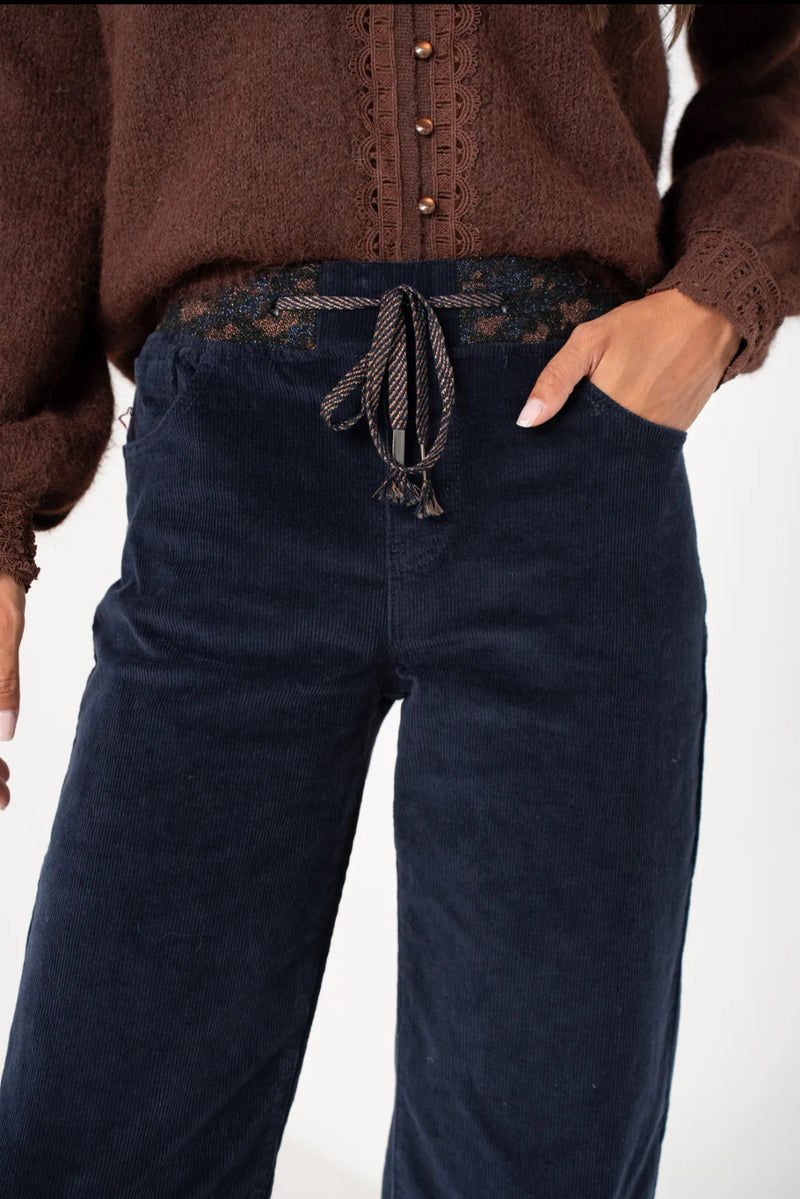 Pantalon velour