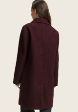 Manteau bouclé