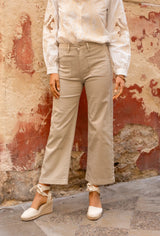 Jeans taupe