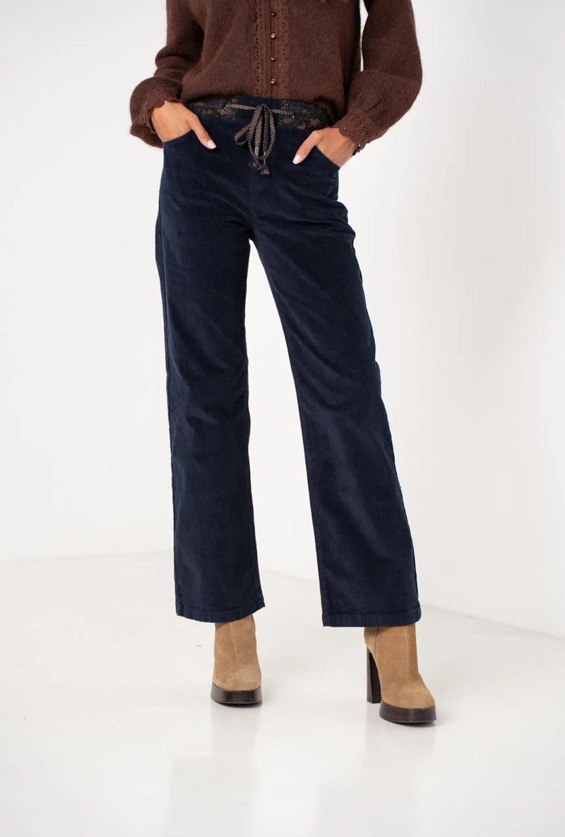 Pantalon velour