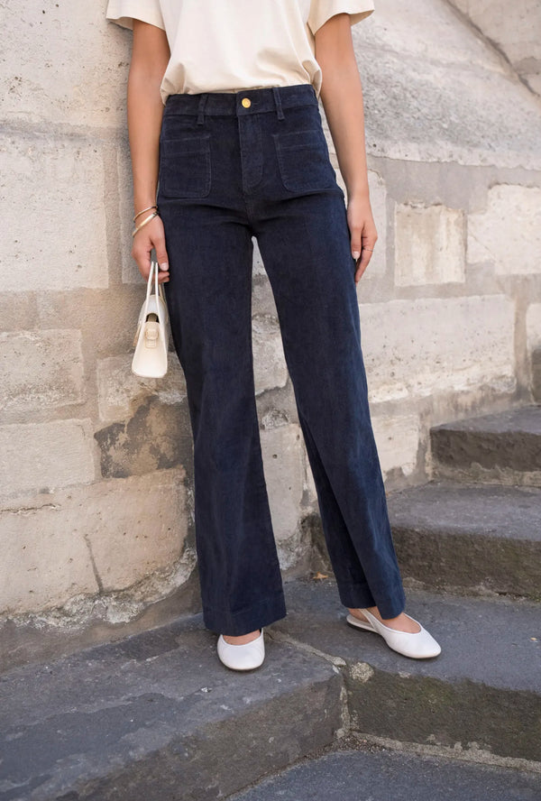 Pantalon velour