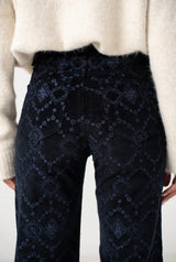 Pantalon velour