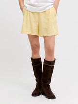Short jaune