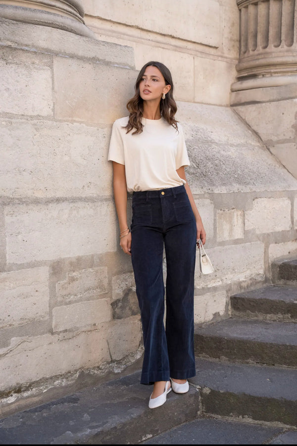 Pantalon velour