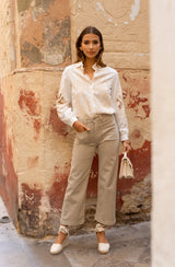 Jeans taupe