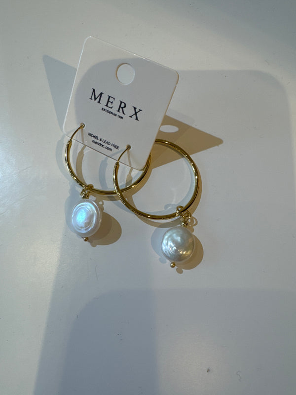 Boucle d'oreille doré