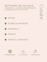 Nettoyant gel-en-huile