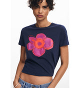 T-shirt fleur