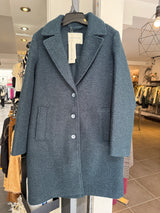 Manteau bouclé