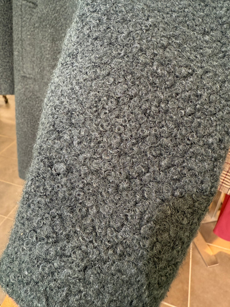 Manteau bouclé