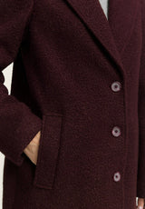 Manteau bouclé
