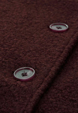 Manteau bouclé