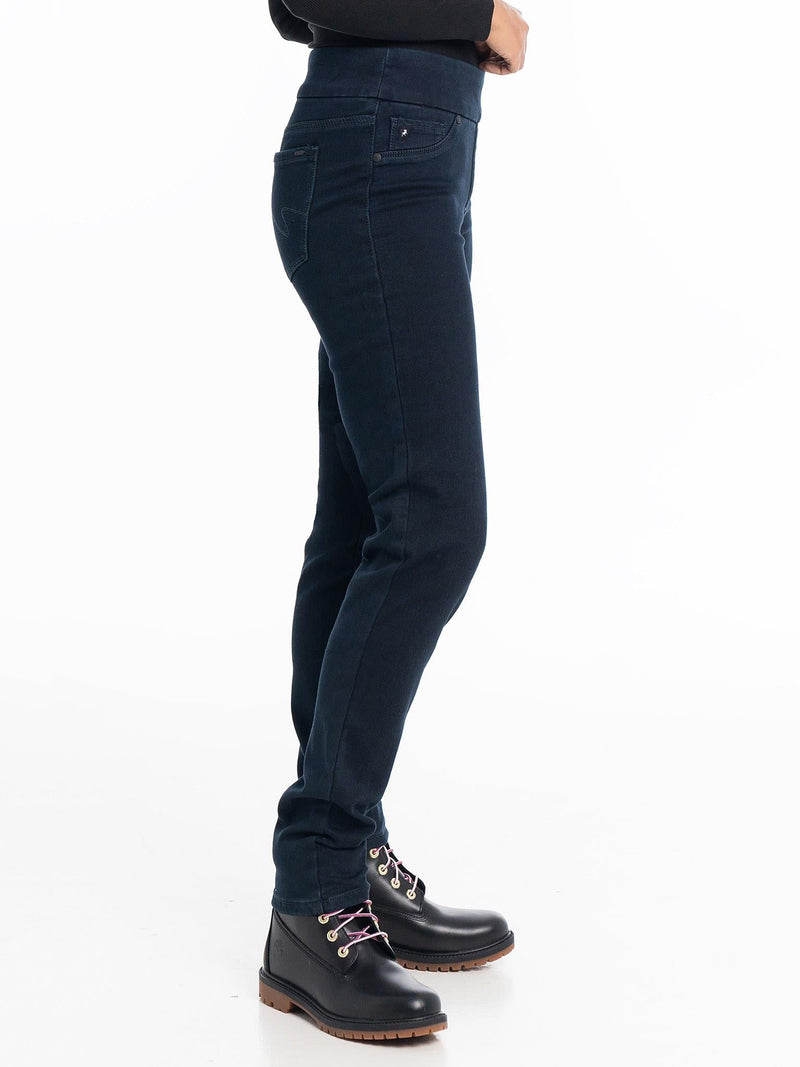 Jean doublé pull on