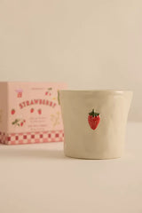 Bougie fraise