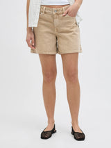 Short taupe