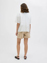 Short taupe