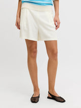 Short blanc cassé