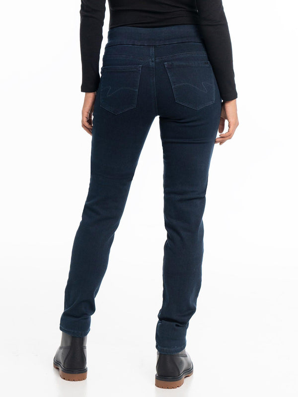 Jean doublé pull on