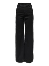 Jeans noir taille haute