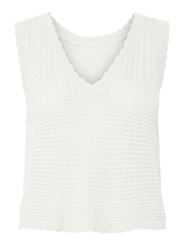 Camisole crochet col V