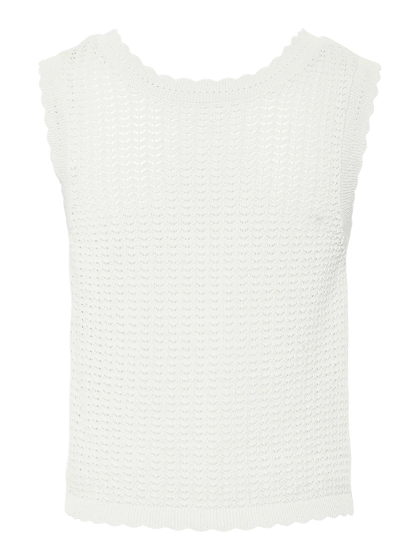Camisole crochet col V
