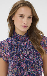 Blouse à fleur
