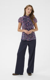 Blouse à fleur