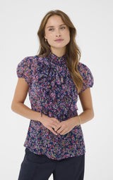 Blouse à fleur