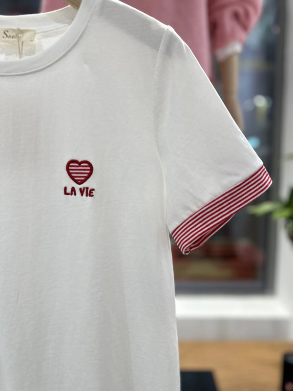 T-shirt LA VIE