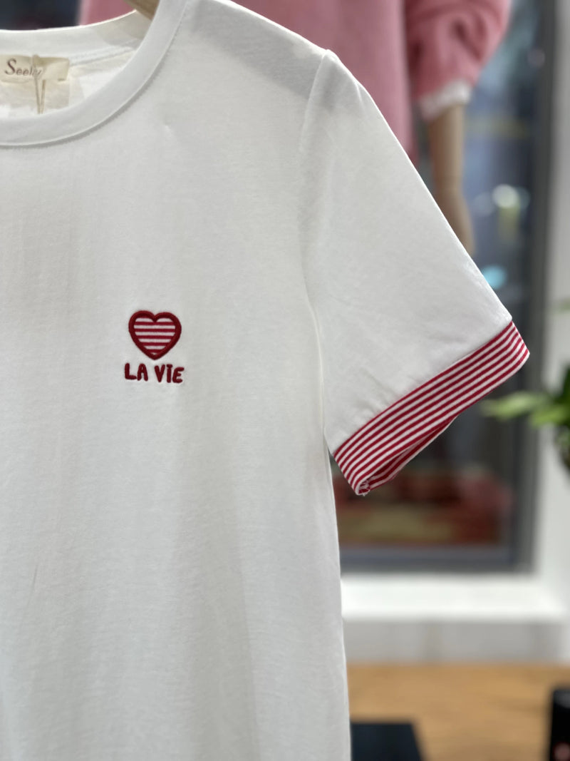 T-shirt LA VIE