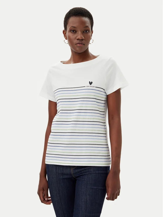 T-shirt à rayures